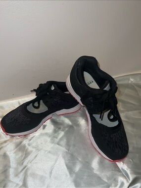adidas Black and Red Women's Athletic Sneakers